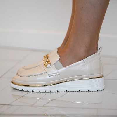 Alexandra krém cipő