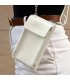 Charlotte fehér telefontartó táska