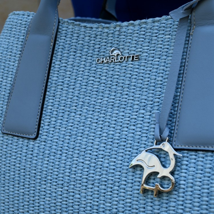 Charlotte kék nagyméretű táska