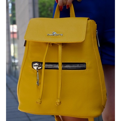 Charlotte sárga átalakítható táska