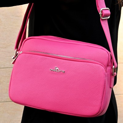 Charlotte pink átdobós táska
