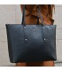 Charlotte fekete shopper táska