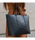 Charlotte fekete shopper táska