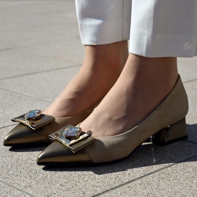 Marino Fabiani bézs cipő