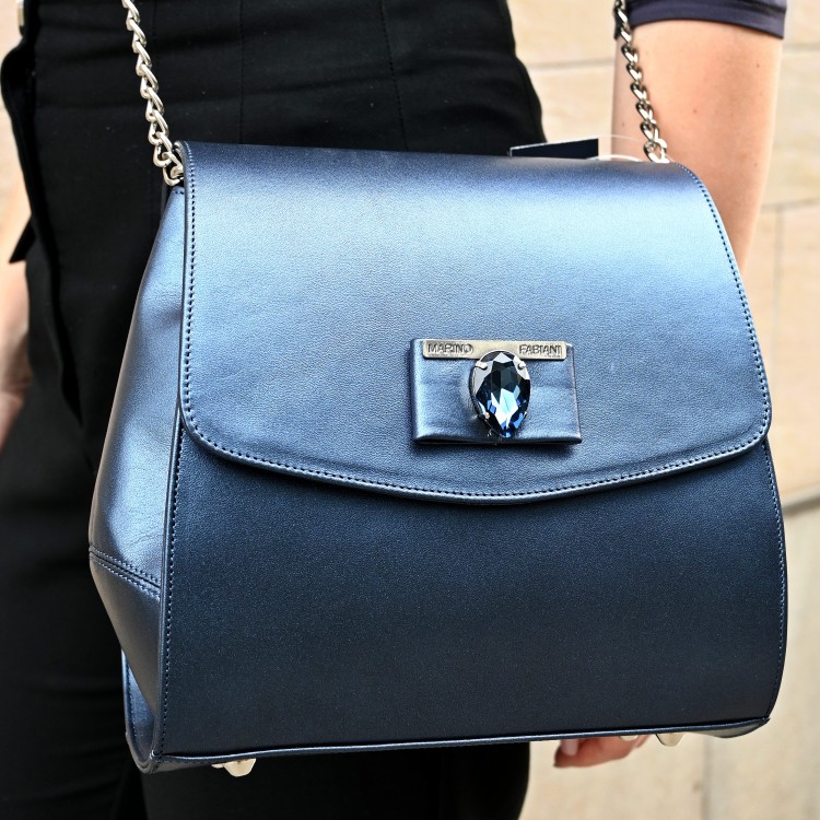 Marino Fabiani kék táska