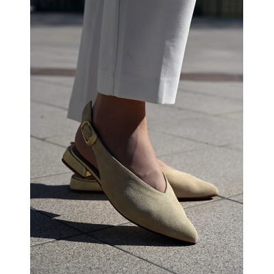 Pertini bézs velúr sling