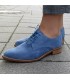 Pertini kék velúr fűzős cipő