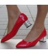Zocal piros alkalmi cipő