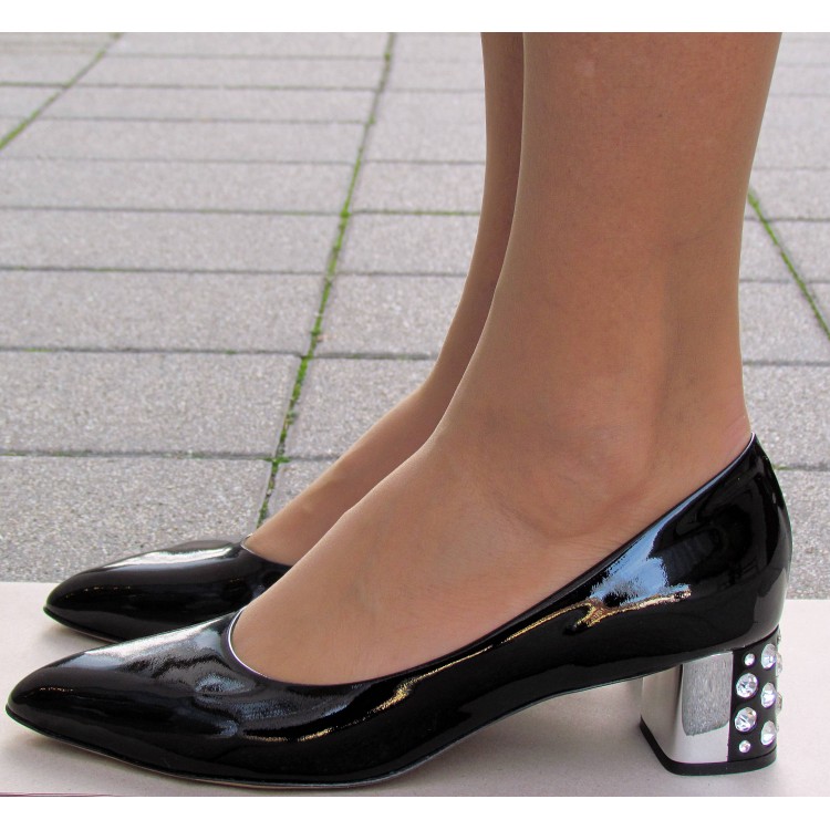 Zocal fekete alkalmi cipő